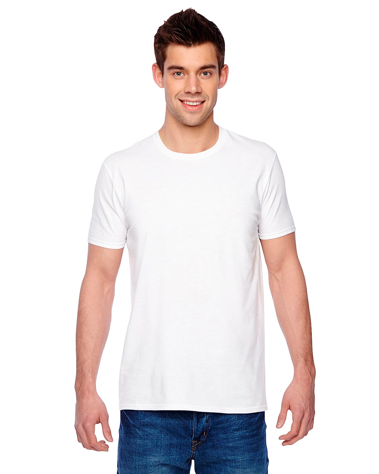 Fruit Of The Loom Men's Cotton Crew-Neck Tagless Undershirts Tanks T-Shirts