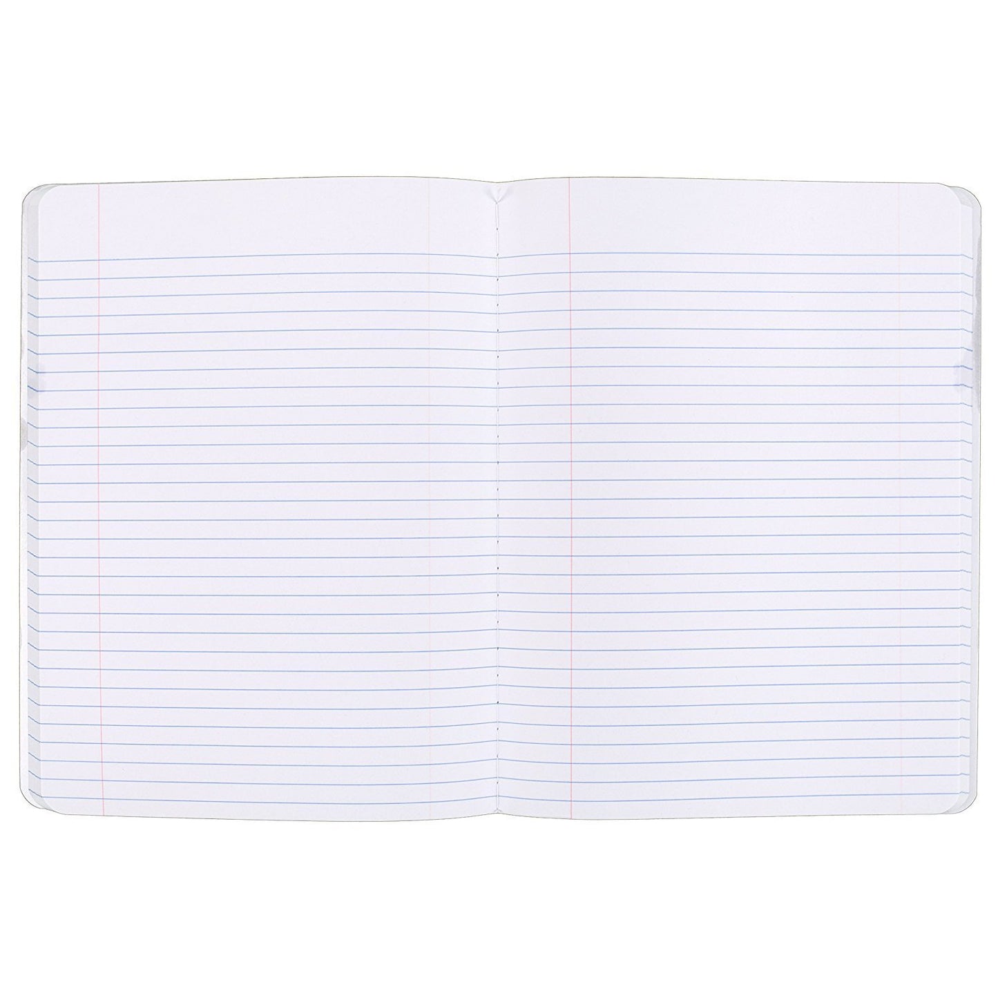 Mead Composition Notebook, Wide Ruled, 100 Sheets, 6 Pack (09910), Black/White