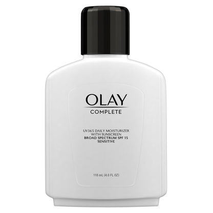 OLAY Complete All Day Moisturizer SPF 15, Sensitive 4 oz (Pack of 2)