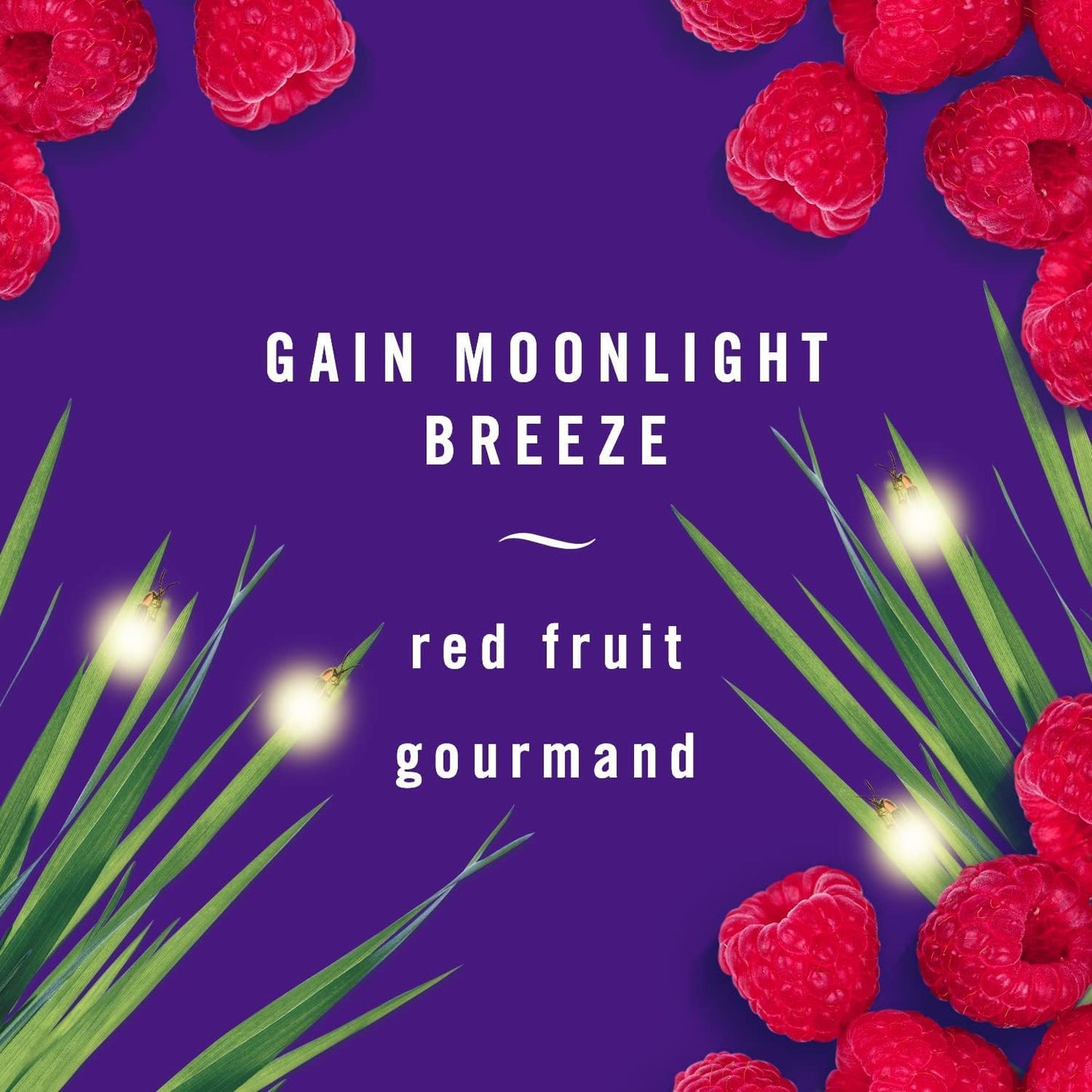 Febreze Odor-Fighting Air Freshener, with Gain Scent, Moonlight Breeze, Pack of 2, 8.8 fl oz each
