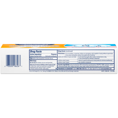 Arm & Hammer Advance White Extreme Whitening Toothpaste Clean Mint - 6 Oz- Pack of 9