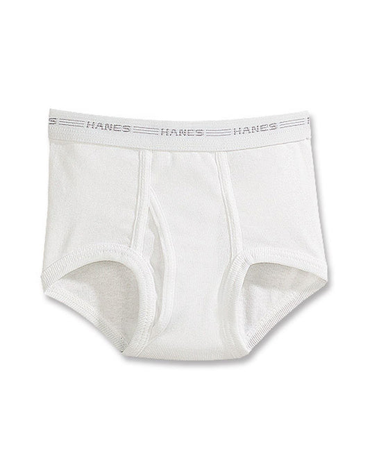 Hanes Boys Brief, M-White