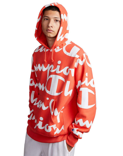 Champion Life RW All Over Logo Hoodie