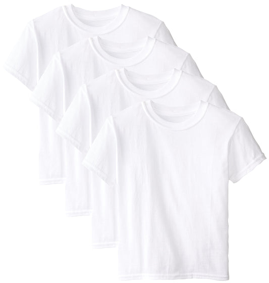 Hanes Boys' 4-Pack Ultimate X-Temp Crew, Assorted, Medium