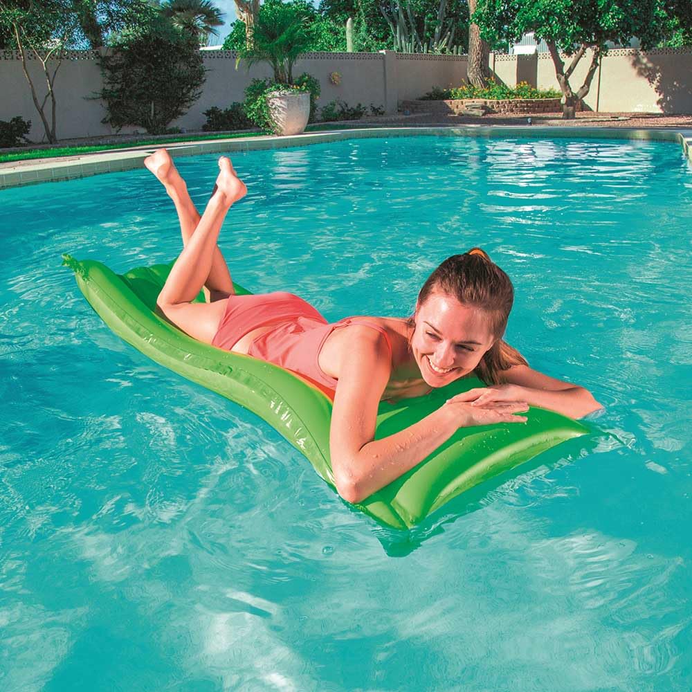 H2OGO! Matte Finish Air Mat Inflatable Pool Float (Pack of 1)