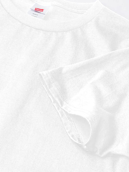 Hanes Men's ComfortSoft T-Shirt (Pack of 4) (White, XXXXXX-Large)