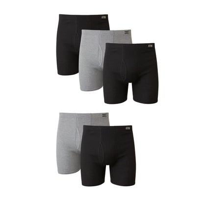 Hanes Mens Assorted ComfortSoft Boxer Briefs 5 Pack