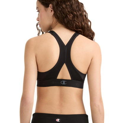 Champion womens The Curvy Sports Bra, Black, X-Large US