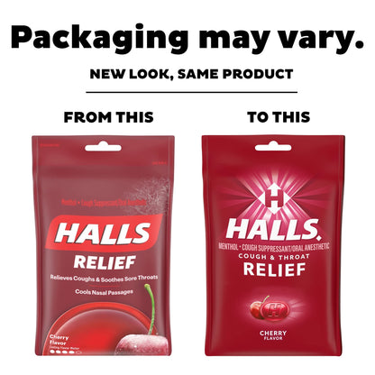 Halls Triple Soothing Action - Cherry 30 Drops (Pack of 2)