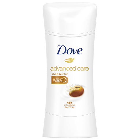 Dove Advanced Care Antiperspirant Deodorant Shea Butter, 2.6 Ounce