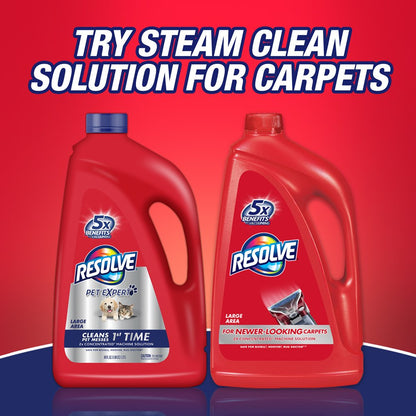 Resolve Pet Stain & Odor Carpet Cleaner, 22 oz (Pack of 8)