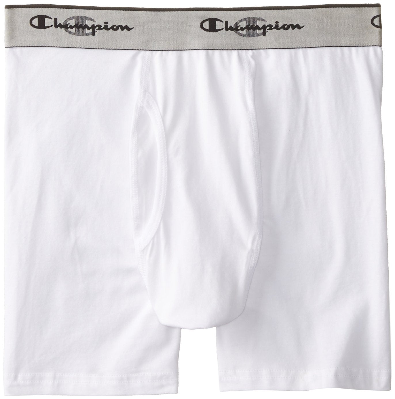 Champion Men's 3 Pack Active Fit Boxer Briefs, Black, Large