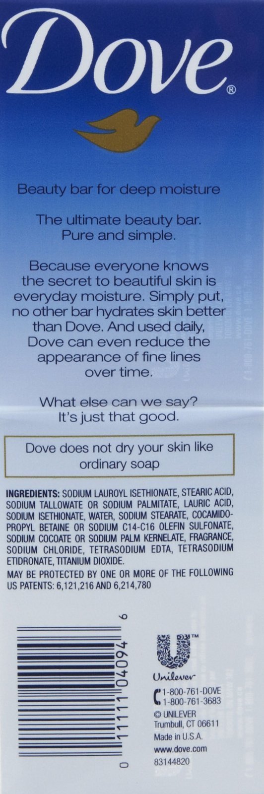 Dove Beauty Bar - White - 3.17 oz - 6 ct