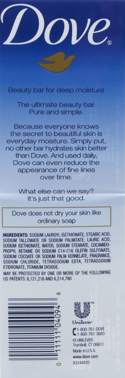 Dove Beauty Bar - White - 3.17 oz - 6 ct