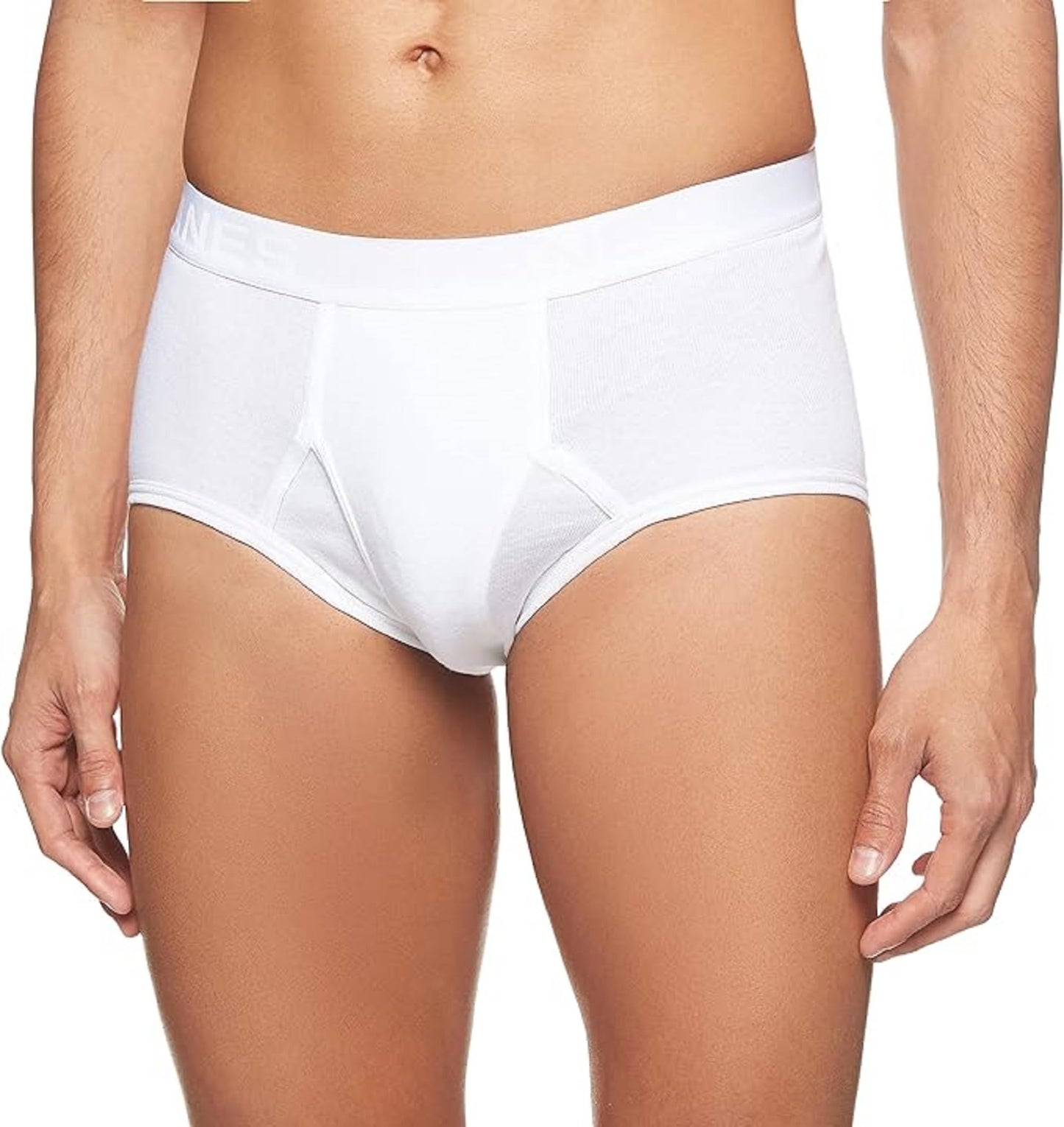 Hanes Men's Classics Tagless Briefs, White - 7 Pack, Large