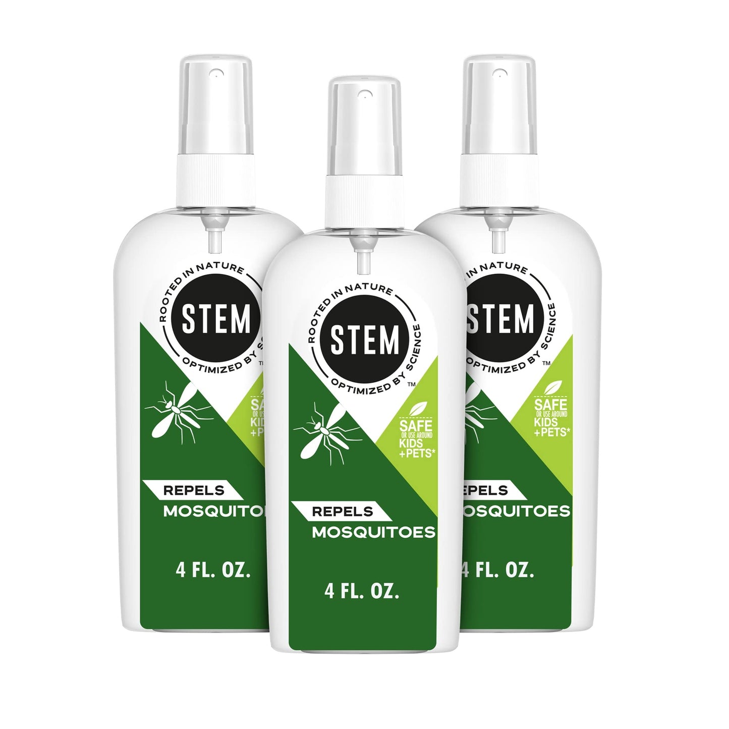 Stem Repels Mosquitoes: Mosquito Repellent Spray With Botanical Extracts; 4 fl oz (Pack Of 1)