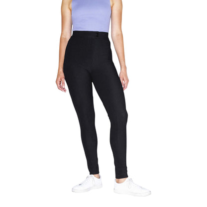 American Apparel Women's The Riding Pant, black, Small