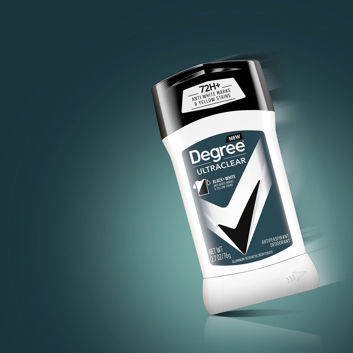 Degree Men Ultra Clear Black Plus White Antiperspirant Deodorant 2.7 Ounce (Pack of 3)