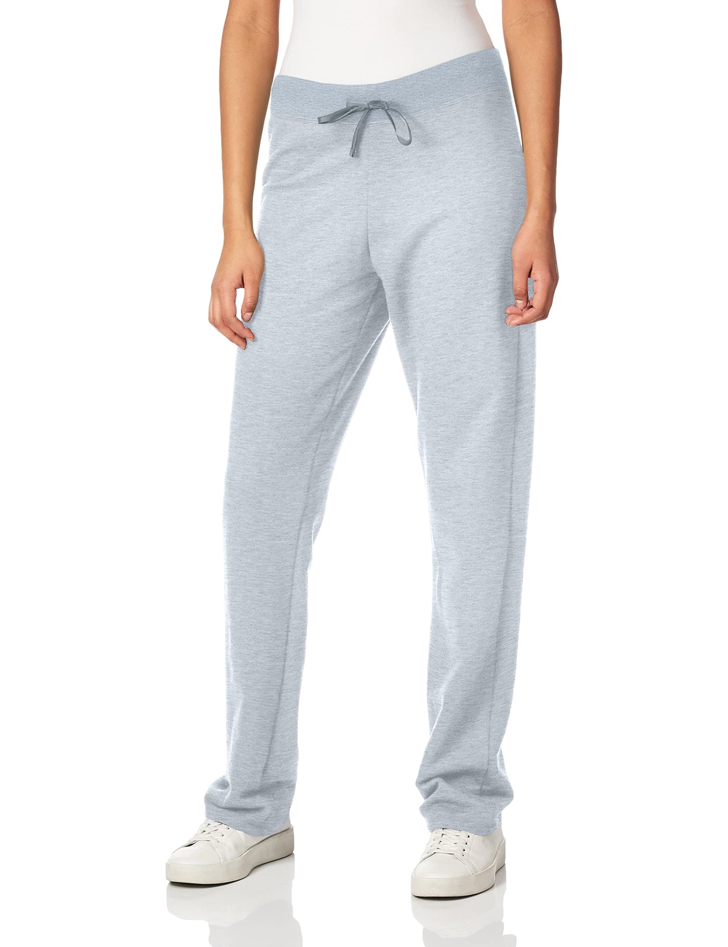 Fruit of the Loom Women's Crafted Comfort Sweatshirts, Pants, & Tri-Blend Tees, French Terry Joggers-Athletic Heather, Medium