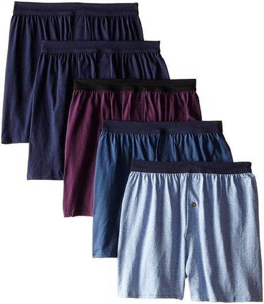 Hanes mens boxer shorts_Assorted_M