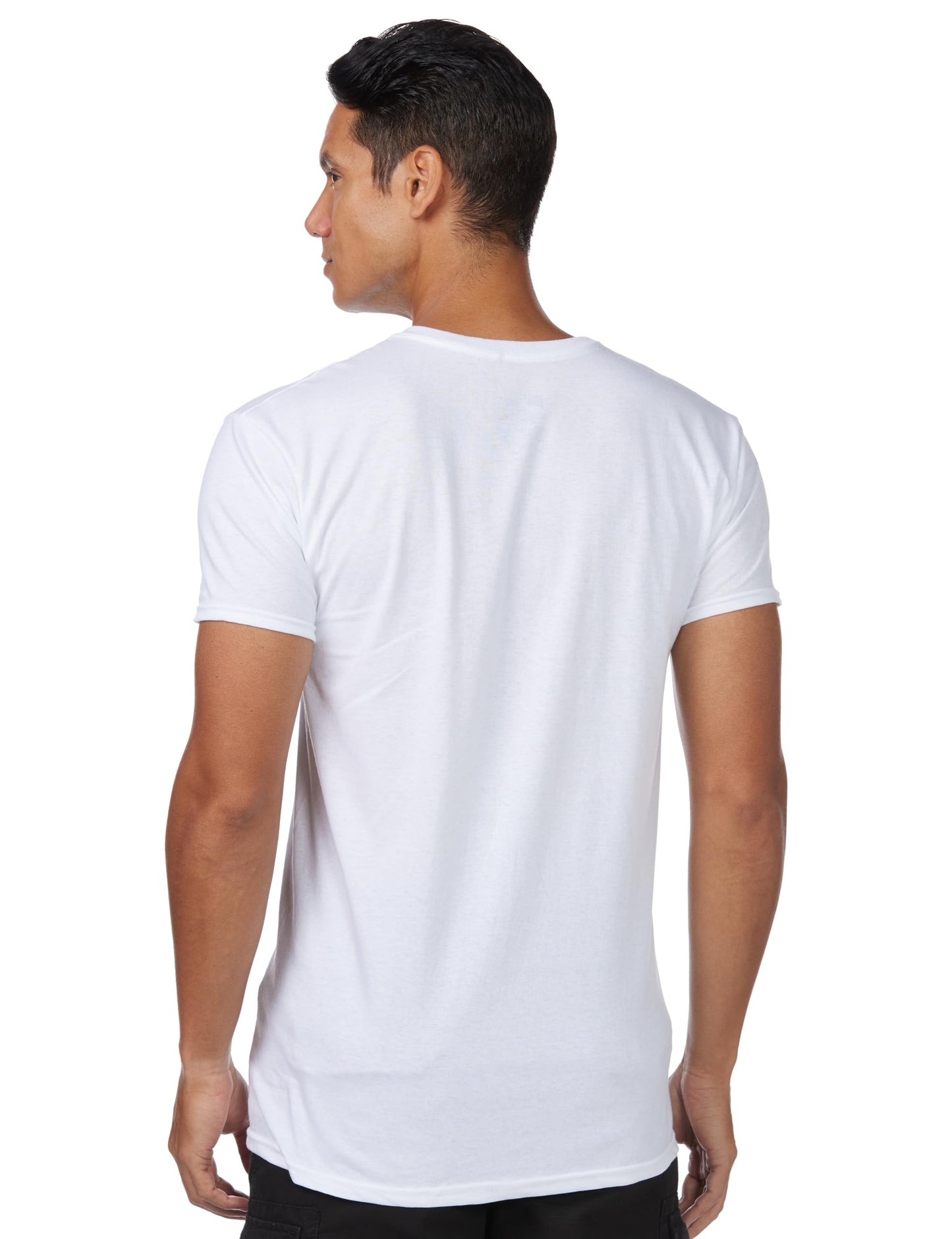 Hanes Men's 3-Pack Tagless Crew Neck T-Shirt White