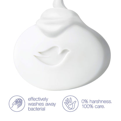 Dove Beauty Bar More Moisturizing than Bar Soap White Effectively Washes Away Bacteria, Nourishes Your Skin 3.75 oz, 10 Bars