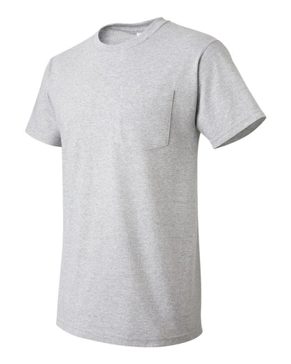 Fruit of the Loom 100% Heavy Cotton HD Pocket T-Shirt, 3XL, BLACK