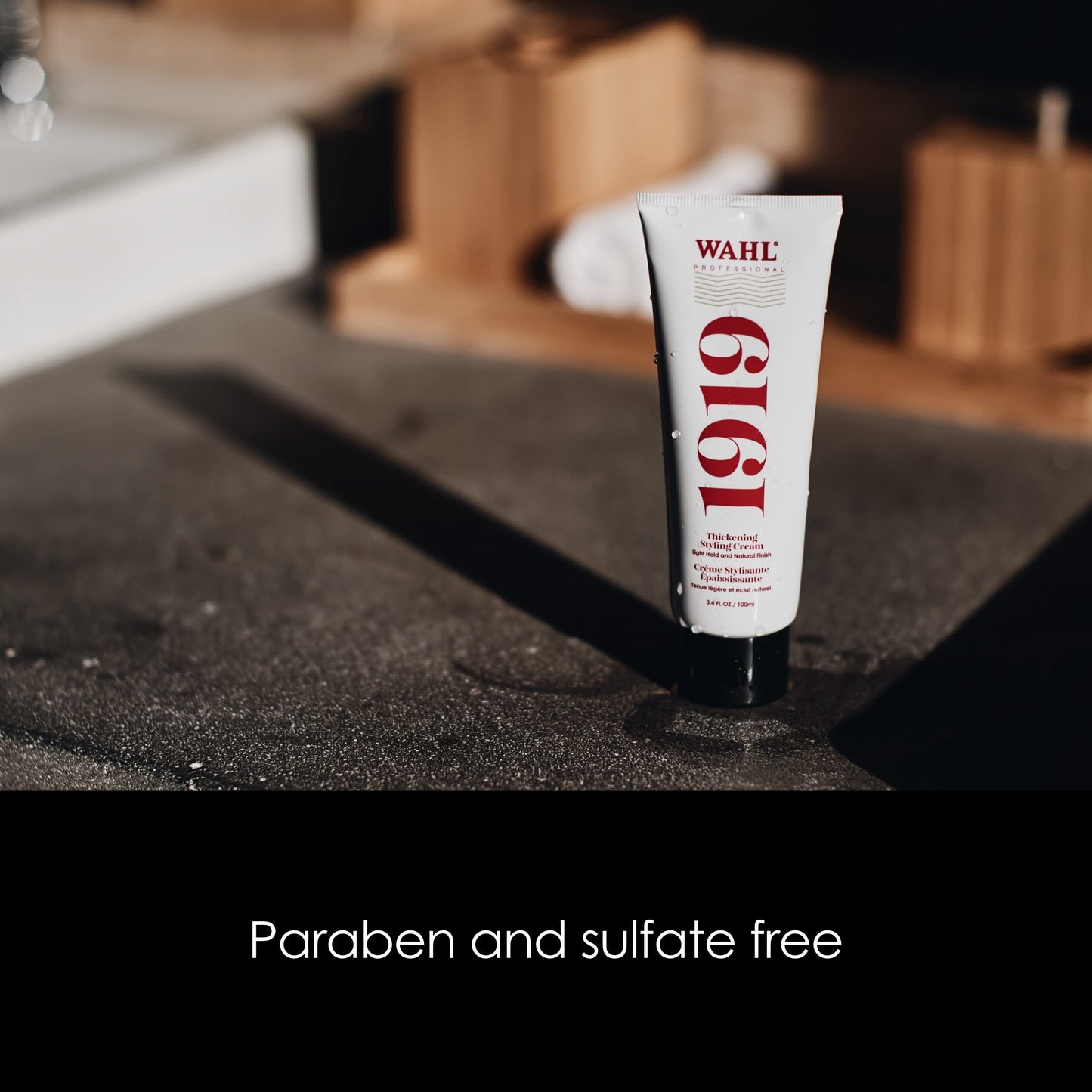 Wahl Professional - 1919 Thickening Styling Cream - Hair Cream for Men and Women - Travel Size - 3.4 oz