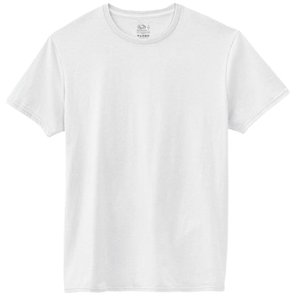 Fruit of the Loom Select Men's 5-Pack Tag Free 100% Cotton Crew T-Shirts (Small)