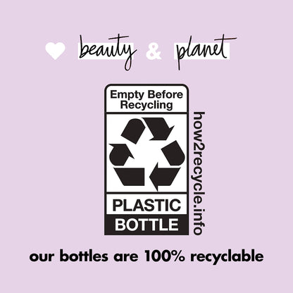 Love Beauty and Planet 100% Biodegradable Shampoo Soothe & Nourish Dry Scalp Hemp Seed Oil & Nana Leaf Sulfate-free, Silicone-free, Cruelty-free, Vegan Shampoo 13.5 oz