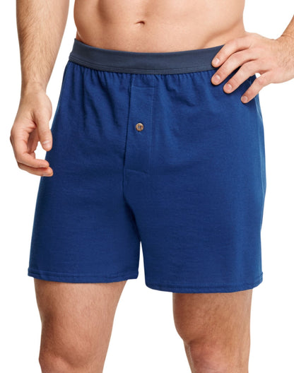Hanes 3-Pack Comfort Soft Waistband Knit Boxers MKCST Assorted - Large