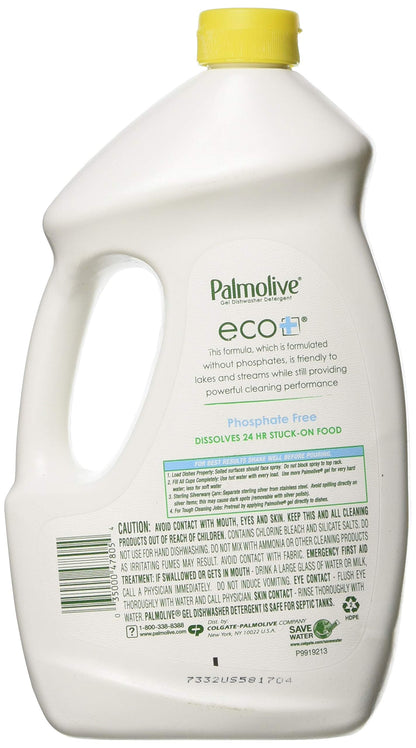 Palmolive 47805 45 Oz Lemon Splash Palmolive® eco+ Gel DW Detergent