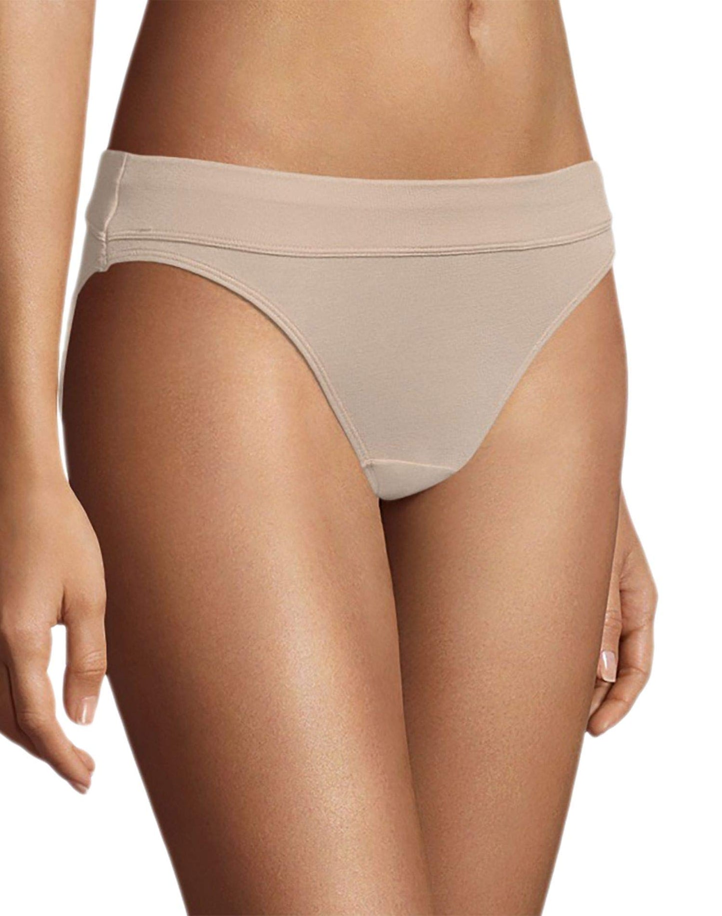 Bali Women's Comfort Incredibly Soft Bikini Panty - 3 Pack DFSBK3, Black, 8