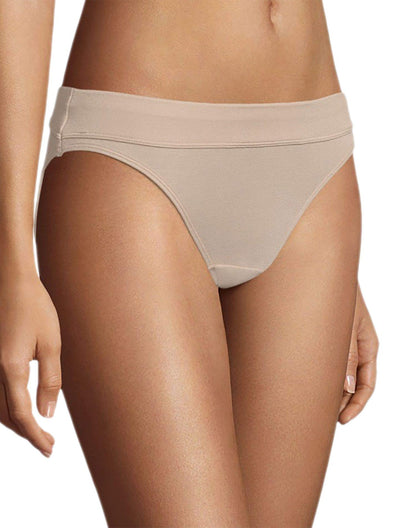 Bali Women's Comfort Incredibly Soft Bikini Panty - 3 Pack DFSBK3, Black, 8