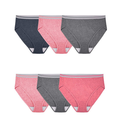 Fruit of the Loom Women's Size Underwear, Brief-Beyondsoft Cotton Blend-Assorted, 13 Plus