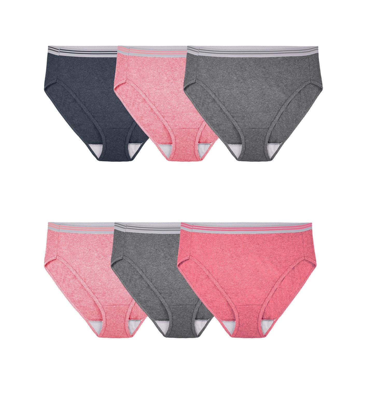 Fruit of the Loom Women's Size Underwear, Brief-Beyondsoft Cotton Blend-Assorted, 13 Plus