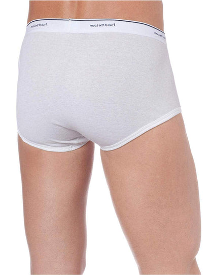 Fruit of the Loom Men's Brief White, XX-Large(Pack of 3)