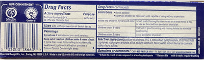 ARM & HAMMER Advance White Toothpaste, Clean Mint, Extreme Whitening 4.3 oz ( Pack of 6)