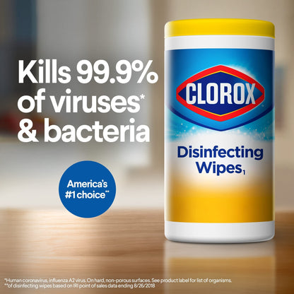 Clorox Company 01656 Disinfecting Fresh Wipes