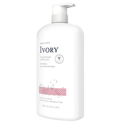 Ivory Body Wash Water Lily Scent Wash 30 oz