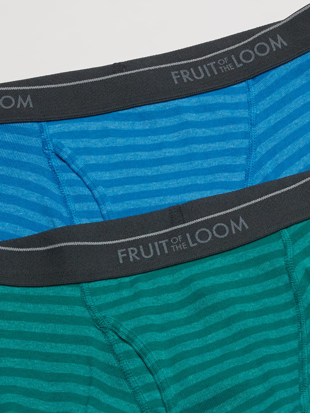 Fruit of the Loom Men's Low Rise Boxer - Colors May Vary, Assorted, Large(Pack of 4)
