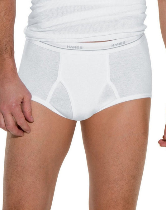 Hanes Men's No Ride Up Brief 8-Pack (Includes 1 Free Bonus Brief)