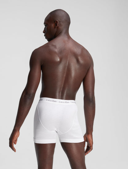 Calvin Klein Men's Cotton Classics 5-pack Boxer Brief, 5 White Bodies W / White Wb, X-Large