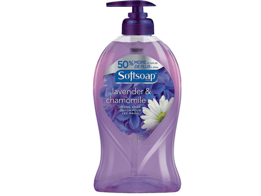 Softsoap Liquid Hand Soap with Lavender Essential Oil and Chamomile Extract - 11.25 Fluid Ounce