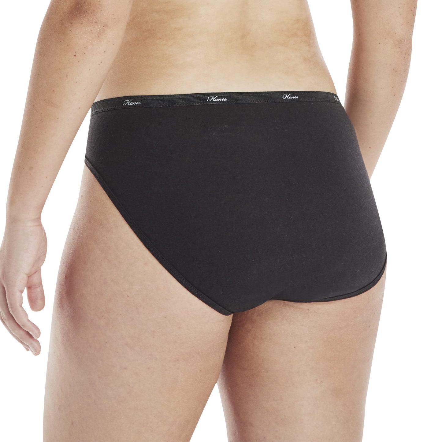 Hanes womens Cotton briefs underwear, 6 Pack - Hi Cut Assorted 1, 7 US