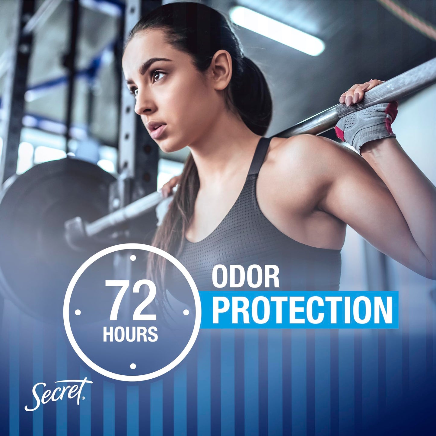 Secret Outlast Antiperspirant Deodorant for Women, Sweat & Odor Protection, PH Balancing Minerals, Clear Gel, Unscented, 2.6 oz (Pack of 6)