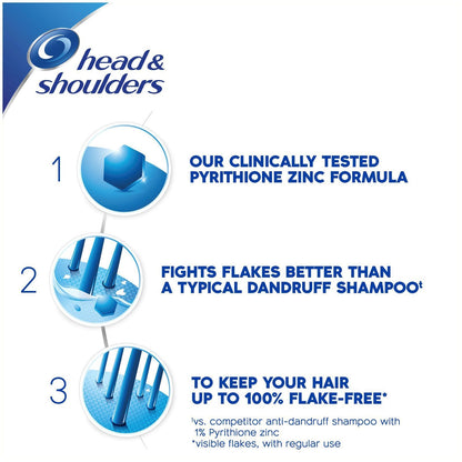 Head & Shoulders Classic Clean 2-in-1 Anti-Dandruff Shampoo + Conditioner, 32.1 oz