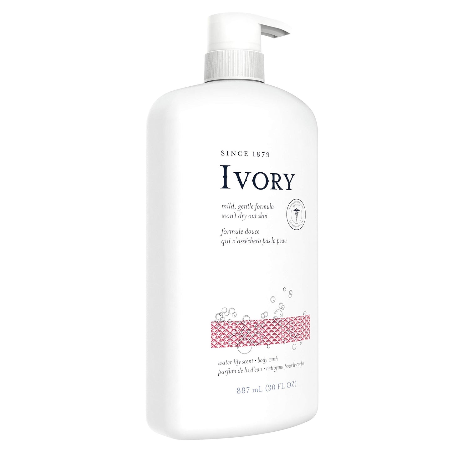 Ivory Body Wash Water Lily Scent Wash 30 oz