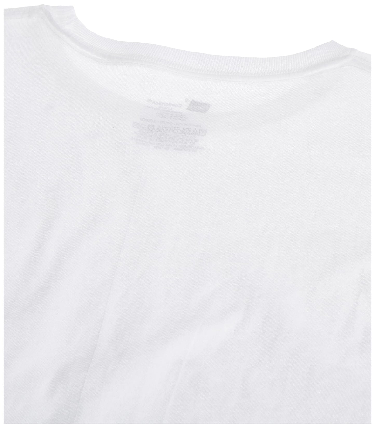 Hanes Men's 3-Pack Tagless Crew Neck T-Shirt White