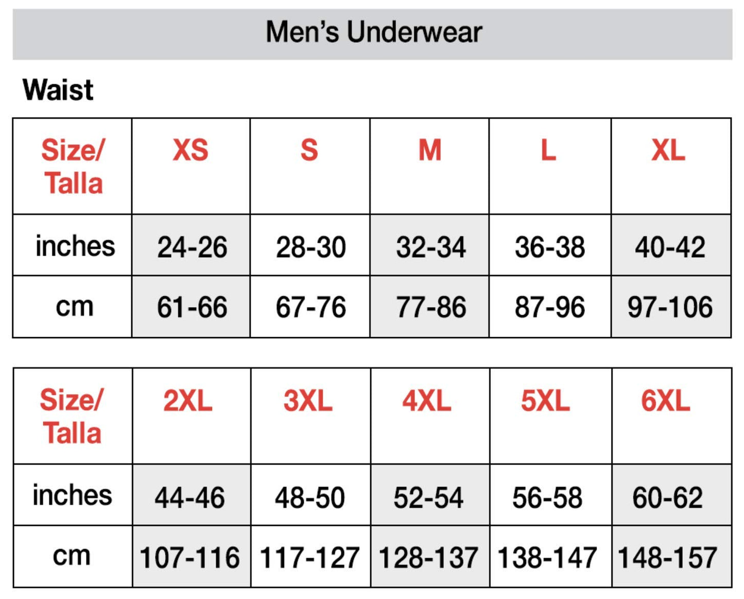 Hanes Mens Big Briefs - Sizes (Pack Of 4), White, XX-Large